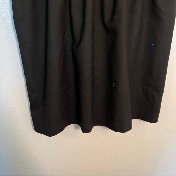 J. Crew Factory Women's Size 6 Sidewalk Skirt Black Wool Blend Pockets 95435‎ - Image 7