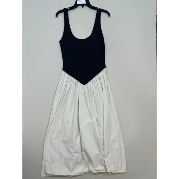 Ronny Kobo Combo Drop Waist Midi Dress Size M - Image 3