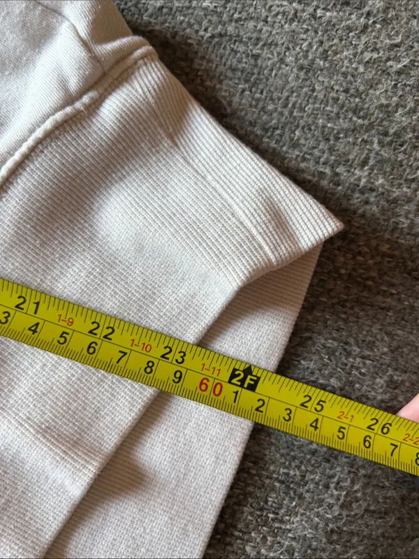 LOFT Lou & Grey Cream Pullover Sweatshirt w/Fruit Embroidery | Size Large - Image 9