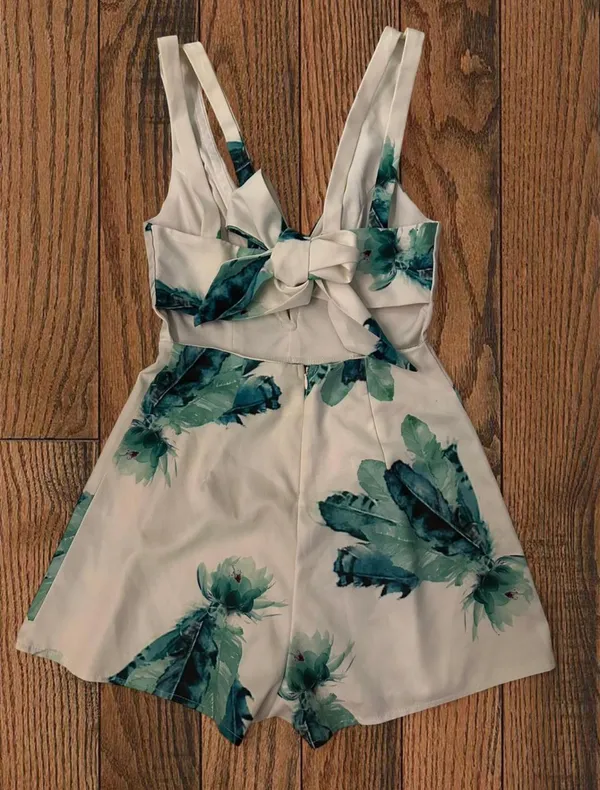 Romper Boutique Floral Blue - Image 4
