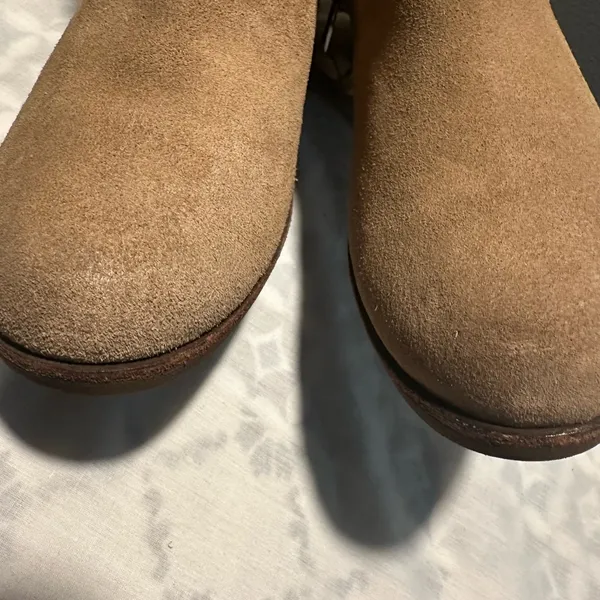 UGG Women's Brown Suede Heeled Boots - Image 8
