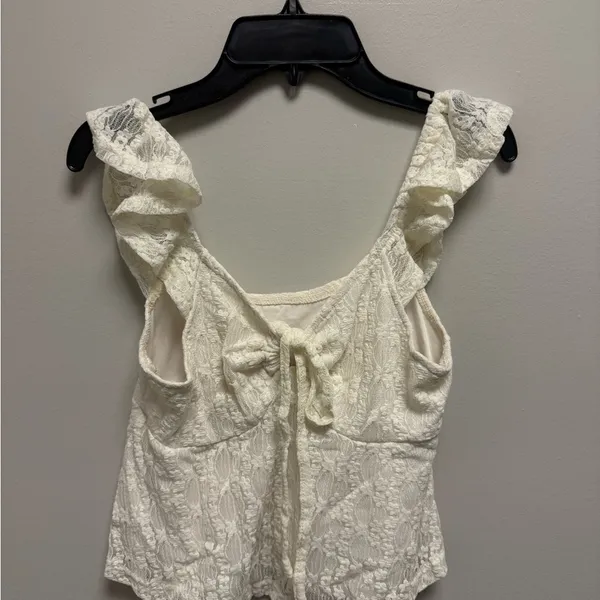 SHEIN Crop Tops Set - White, Cream, Pink,‎ Blue Floral - Image 12