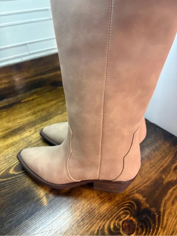 DV dolce Vita Tan Kit Knee High Boots Size 5 - Image 2