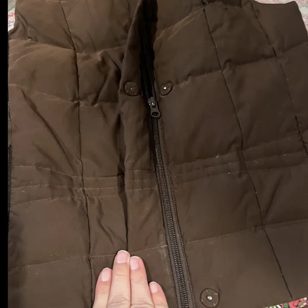 Lilly Pulitzer vintage brown vest size‎ small - Image 5