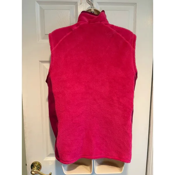 Patagonia Polartec Thermal Pro Vest Womens XL Pink Full Zip Fleece Gorpcore - Image 5
