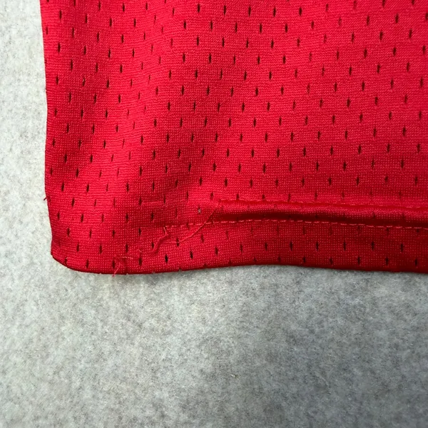 Chicago Bulls NBA Ultra Game Red Mesh Cropped Basketball Jersey Tank Women Small - Image 5