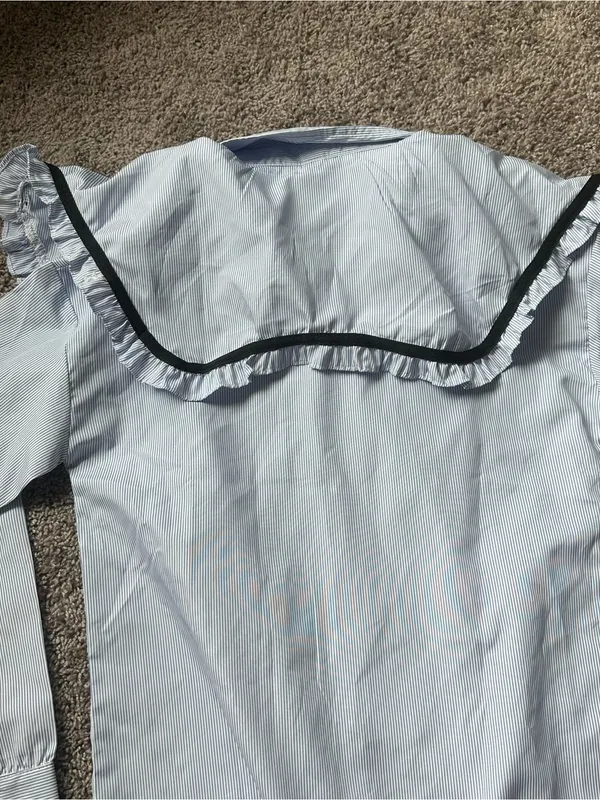 Light Blue Ruffle - Image 5
