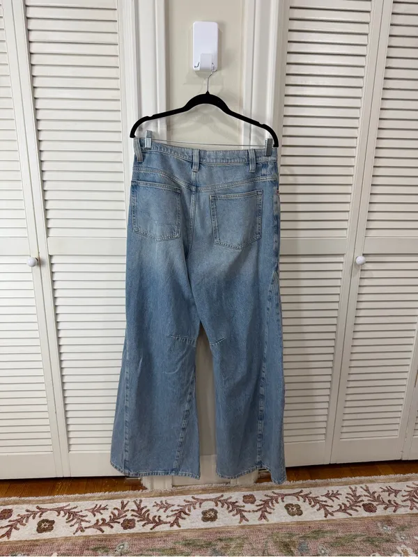 Free people Eden High Slouchy Flare Jeans - Image 8
