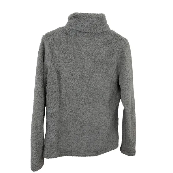 Patagonia Los Gatos Jacket Womens Small Gray Quarter Zip Fleece Pullover 25235 - Image 5