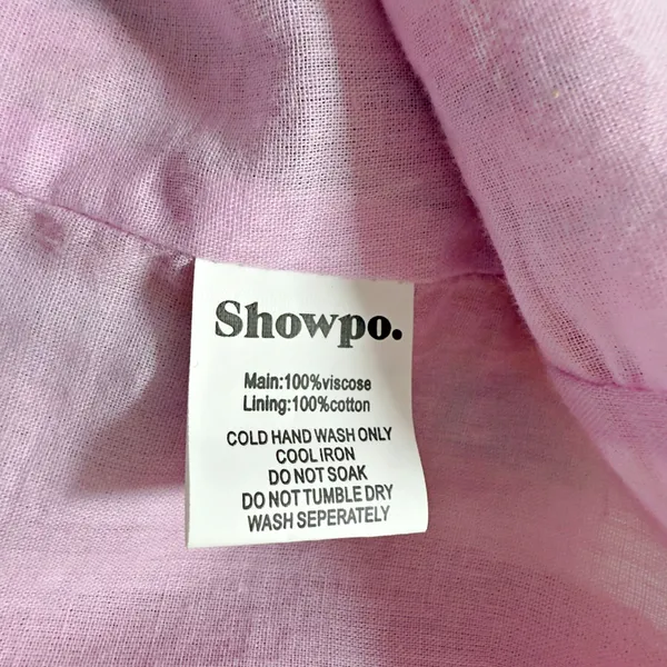 Showpo. Aussi Striped Button Down Tie Strap Summer Beach Lined Dress - Image 10