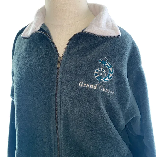 Vintage Grand Canyon Full Zip Fleece Jacket - Image 2