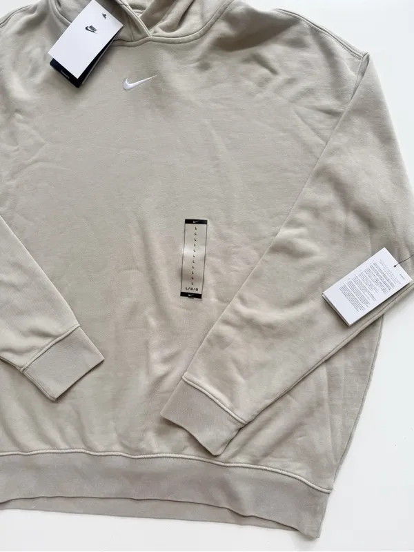 NWT Nike Sportswear Solo Swoosh Fleece Pullover Hoodie Size Large Oversized - Image 5