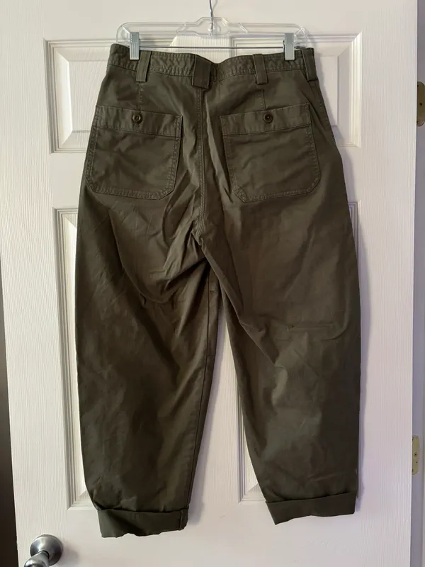 Banana Republic Olive Cargo Pants - Image 2