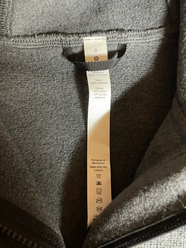 Lululemon Fleece Half-Zip Hoodie - Image 3