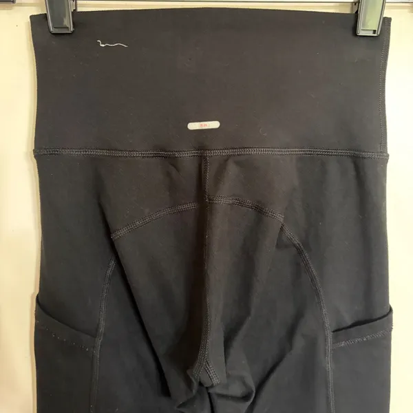 Aerie Chill Play Move Black‎ High Waisted Pocket Leggings XS Activewear Yoga - Image 8