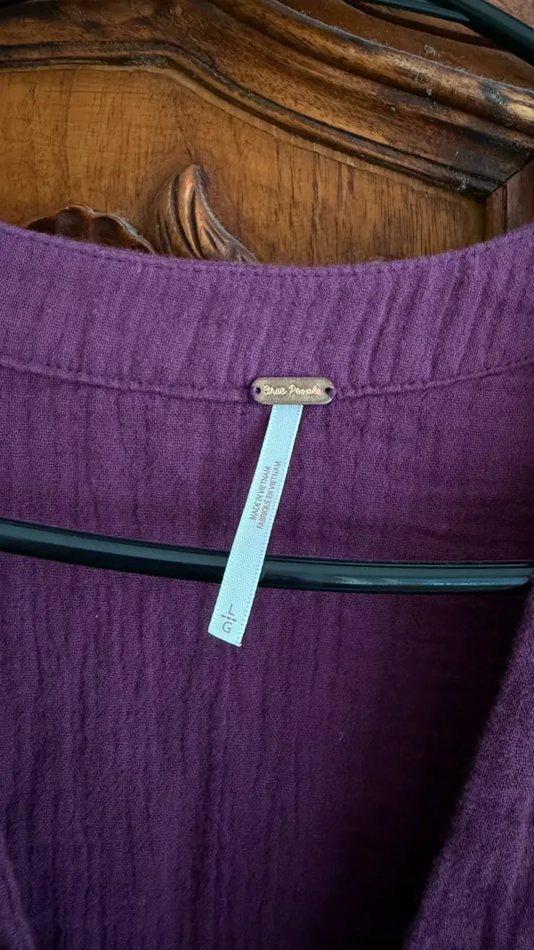 Plum Free people blouse - Image 3