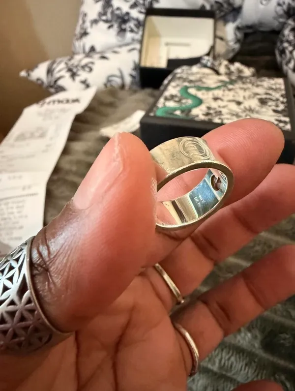 Gucci Ring Silver - Image 5