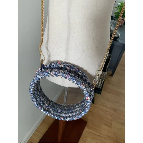 Retro clutch clear crossbody purse - Image 3