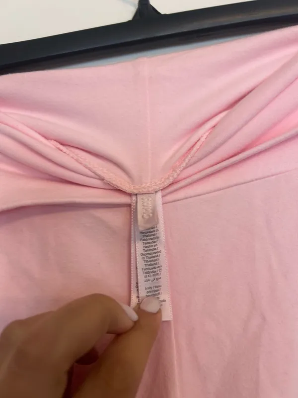 Skims Stretch Cotton Jersey Foldover Pants - Image 3