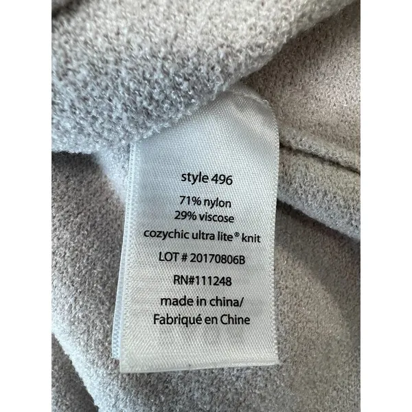 Barefoot Dreams | M | Long Duster Cardigan Lounge Robe Ecru Style 496 Women's - Image 5