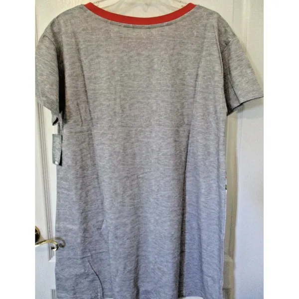 Disney Pixar Toy to the World Christmas Nutcracker Nightshirt Gray Womens Medium - Image 5