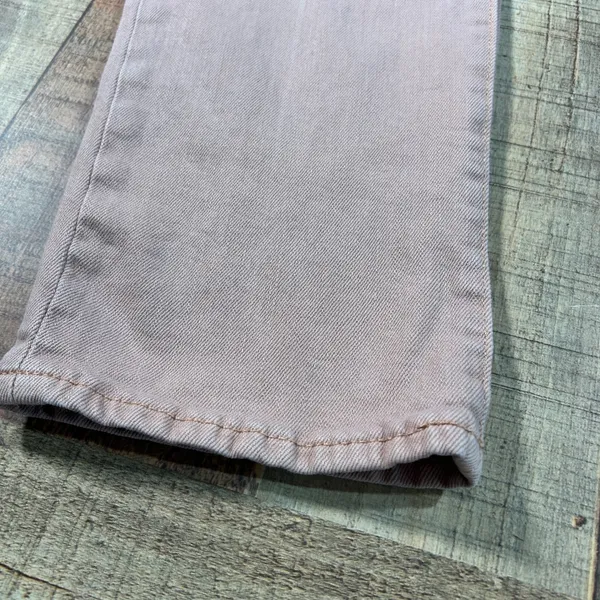 Old Navy Mauve Pink Sky-Hi Straight Extra High Rise Carpenter Pants Womens 6 - Image 2