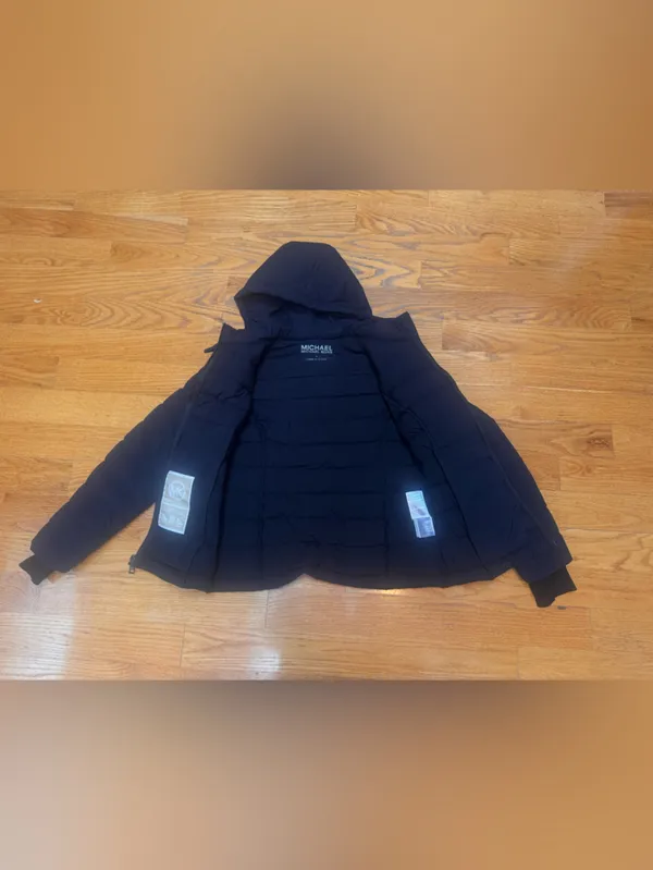 Michael Kors Black Quilted Down Blend Jacket🎈 - Image 5