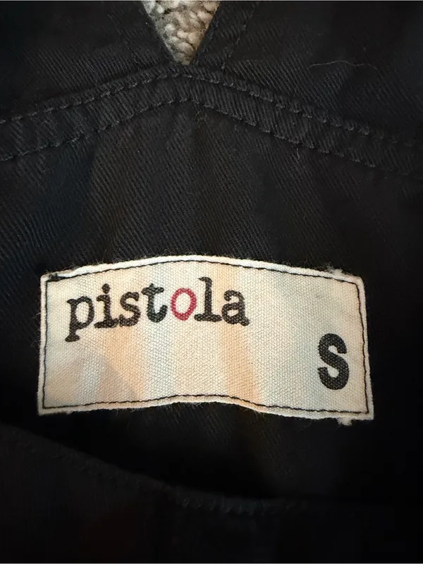 Pistola Black Casual Utility Overalls Size Small - Image 3