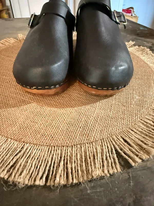 Anthropologie women’s clogs new I’ve never worn them - Image 2