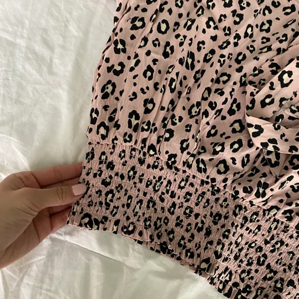 American Eagle Cheetah Off The Shoulder Top - Image 3