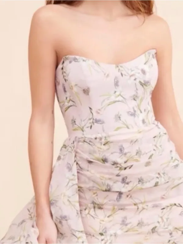 Anthropologie x Katie May Chasing Dawn Midi Dress in Mauve Floral-NN14 - Image 3
