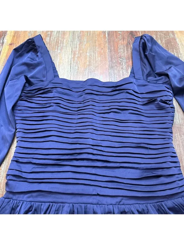 Abercrombie & Fitch Purple Emerson Drop Waist Mini Dress XL - Image 2