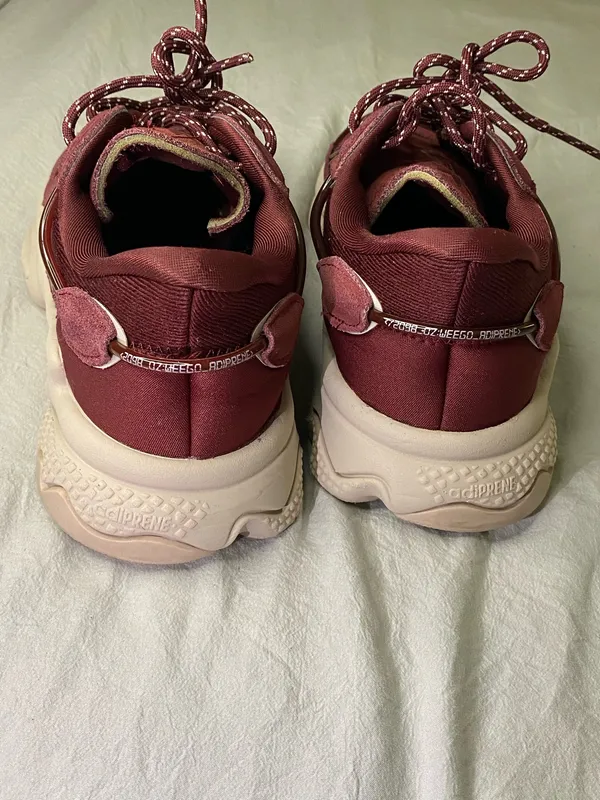 Adidas Ozweego Burgundy Sneakers women size 8.5 - Image 3