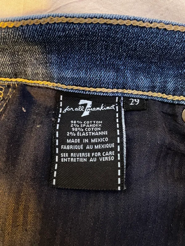 7 For All Mankind Dojo Wide Leg Jeans - Image 11