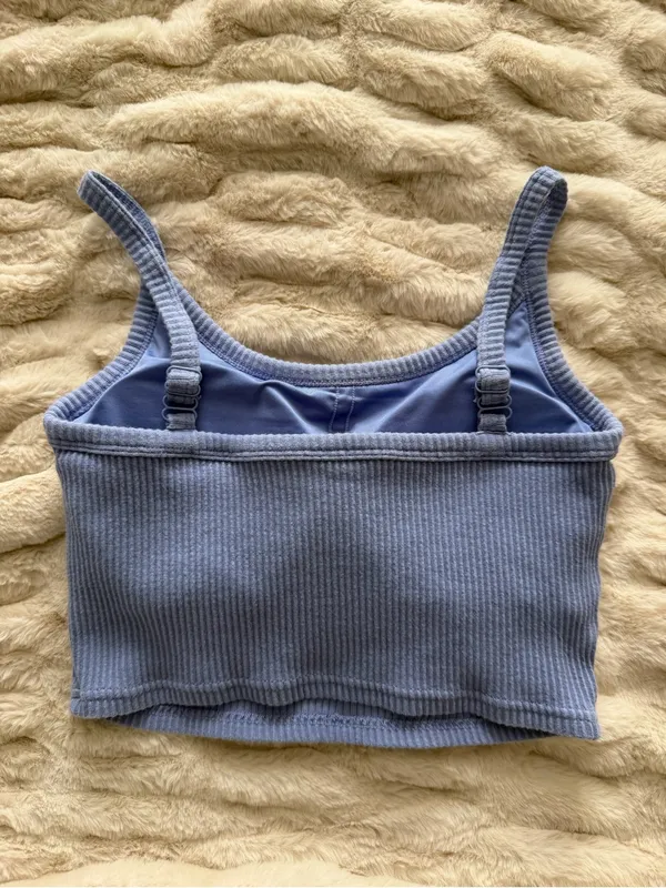 Klassy Ribbed Brami Tank - Image 2