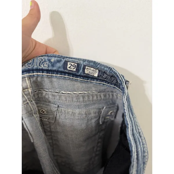 Miss Me Jeans Bootcut Size 29 Med Wash Fade Style # J55014B32 Y2K Western Retro - Image 6