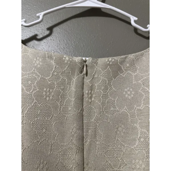 Danny & Nicole Dress With Jacket‎ Size 8 Floral Embroidered Wedding Guest Formal - Image 10