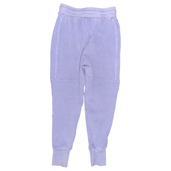 FP Movement Free People Women’s Sz XS Lilac Lavender The Simple Raw Edge Joggers - Image 3