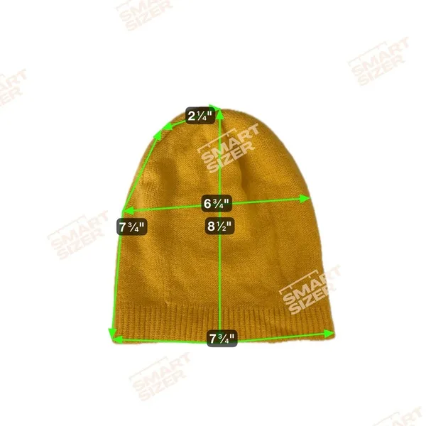 Mustard Yellow Knit Beanie gently worn - Image 5