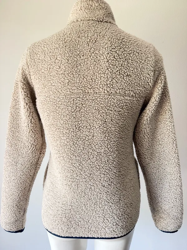 Columbia Beige Georgia Tech Fleece Zip Up Jacket  - Image 9