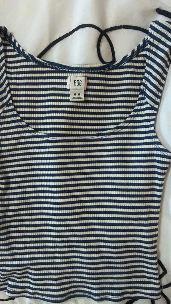 BDG Urban Outfitters ribbed square neck tank top striped - Image 8