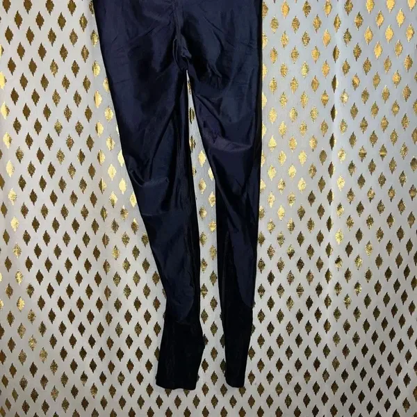 Nike pro hypercool leggings tight fit training blue gray size S - Image 2
