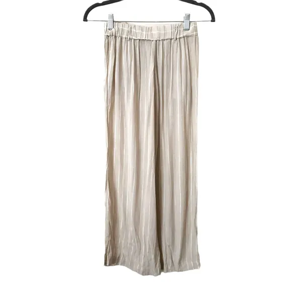 ARITZIA Wilfred Faun Cropped Wide Leg Pant Sz XS‎ - Image 4