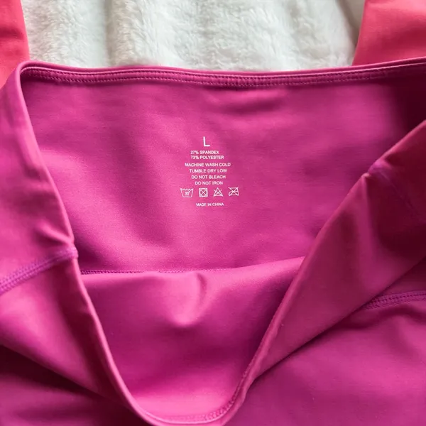Maven Thread Inspire Ombre Leggings High Waist Pink Purple Size L - Image 11
