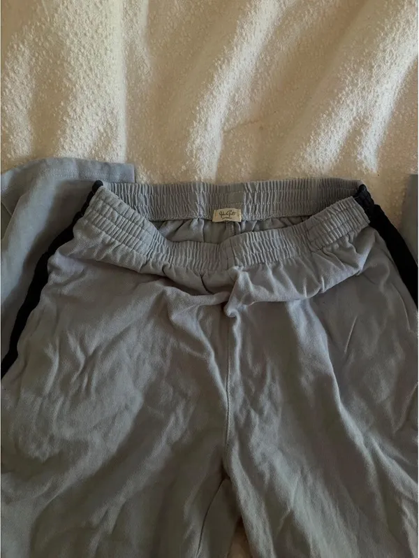 Brandy Melville Women's Blue and Grey Joggers-tracksuit - Image 2