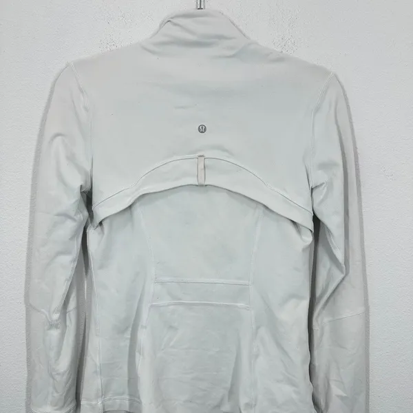Lululemon LA Clippers Athletic Jacket Zip Up White Women's Size 8 Basketball NBA - Image 10