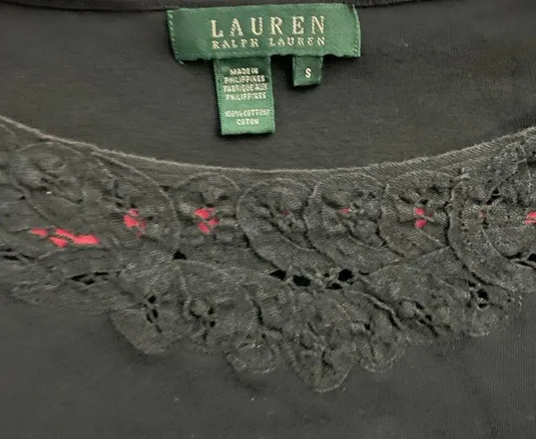 Ralph Lauren black top - Image 2