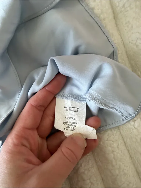 Birdy Grey Sutton Pajama Tank Top Mist Blue - Image 5