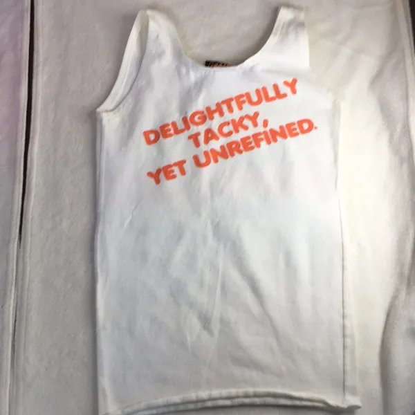 B43 Hooters Girl Worn Vintage Uniform Tank from Birmingham Alabama Size XSmall - Image 5