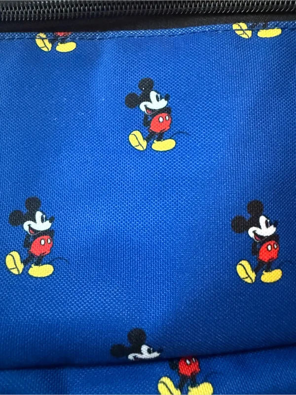 Loungefly Disney Waist Bag Mickey Mouse Pattern Blue Rare HTF Disney Parks - Image 2